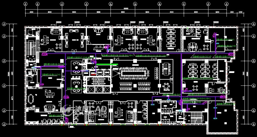 银行闭路电视监控系统及门禁控制系统平面器材