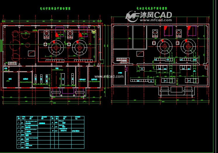 越南某厂房2机电布置图