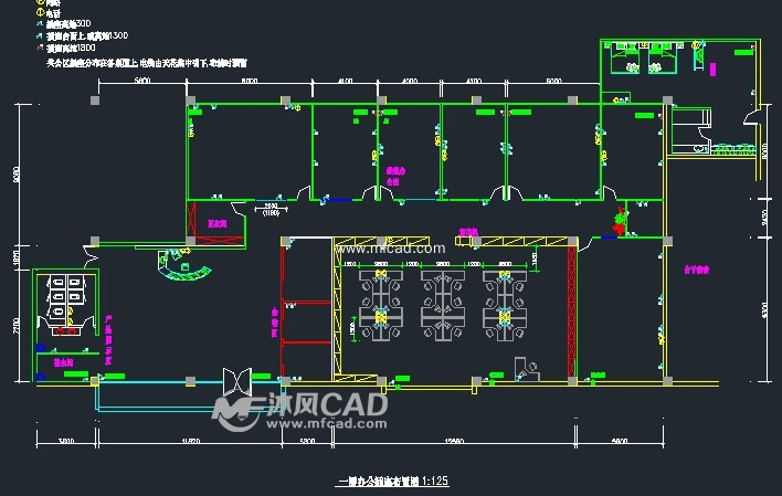 某电器厂cad平面布置图 - AutoCAD厂区规划图