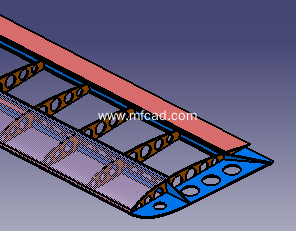 无人机航模 - catia军工用品模型