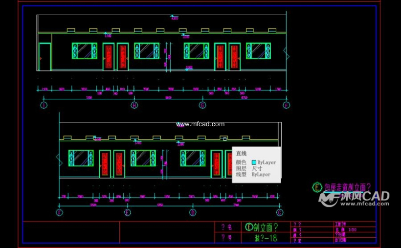 上海某酒店餐饮空间室内装修图 - cad其它商业