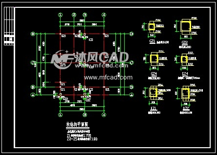 3层别墅全套建筑结构图-独栋效果图纸及图纸模型别墅三维设计的图片