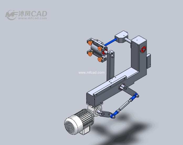 超经典的90度取放机构 - solidworks机械设备模型下载