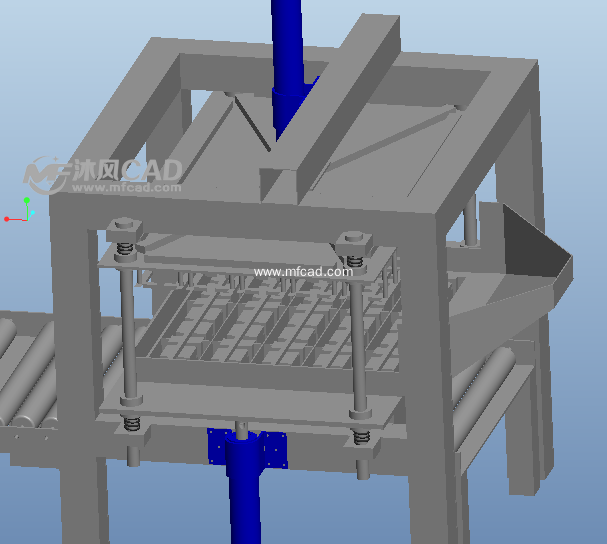 自动传送并且封箱装置 - solidworks传动件和减速器模型下载 - 沐风图纸