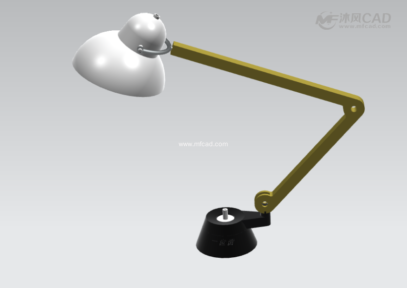 可3D打印的简约创意台灯