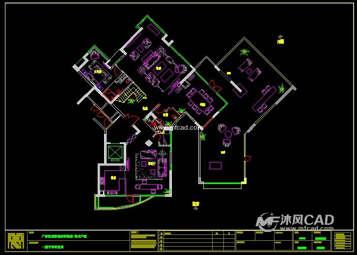 广州凯旋新世界复式样板图纸间户型施工图-A德拉诺6.2全套烹饪盛宴图片