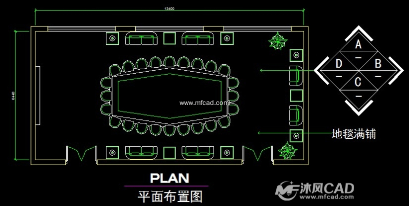 会议室平面布置图