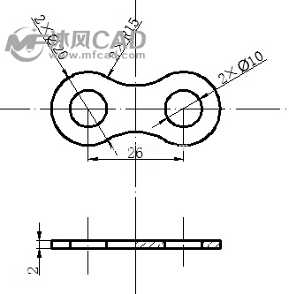 链条连接件的冲压模具cad设计creo绘制圆柱体如何图片