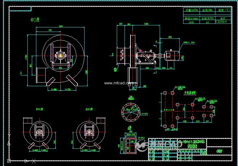 2d离心风机安装总图