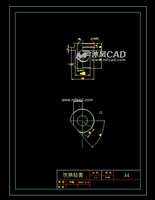 内齿圈成组数控加工工艺及其钻床夹具设计