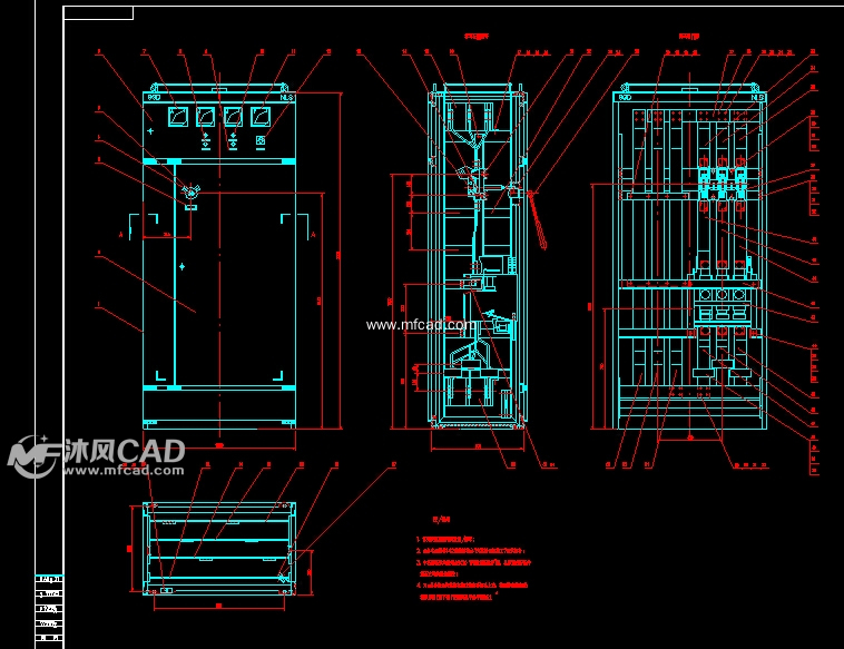 全套ggd低压柜标准图纸