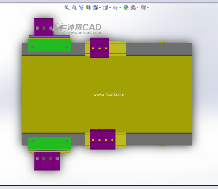 变压器简易模型 - solidworks电气设备及元件模