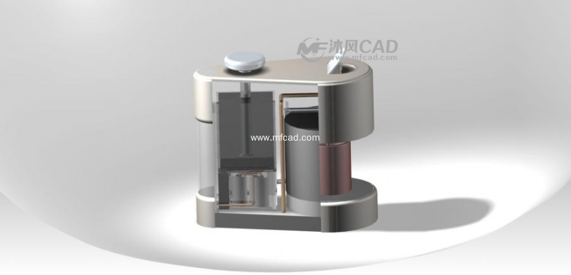 小型啤酒灌装机设备 - solidworks机械设备模型