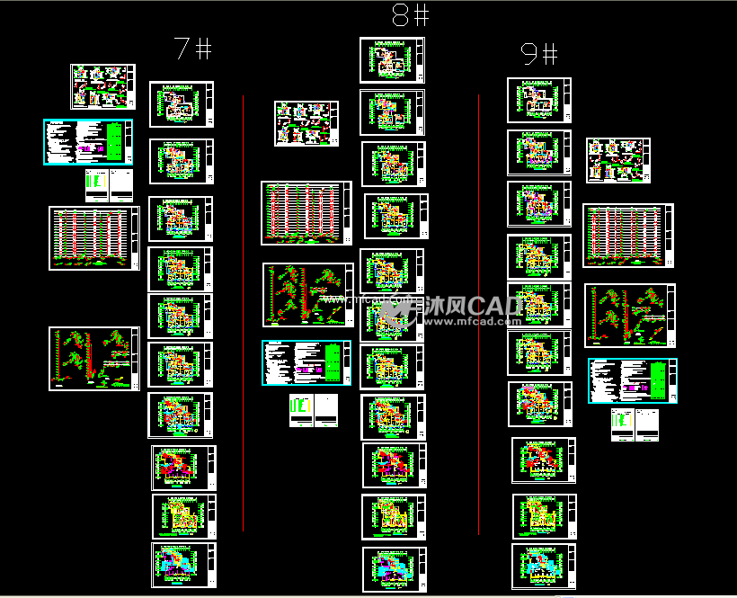 某小区17层住宅楼给排水设计图纸
