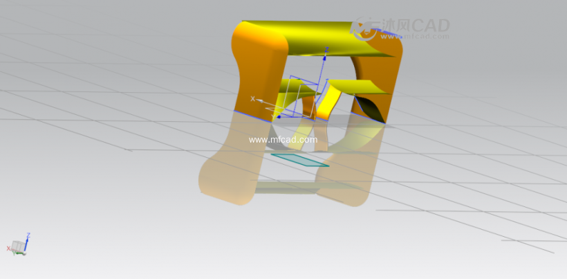 UG建模F1赛车尾翼 - UG交通工具类模型下载