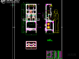 cad电子电工图纸下载_沐风网