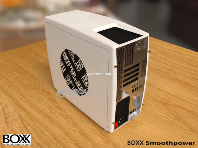 台式电脑主机设计模型(钣金设计) - solidworks