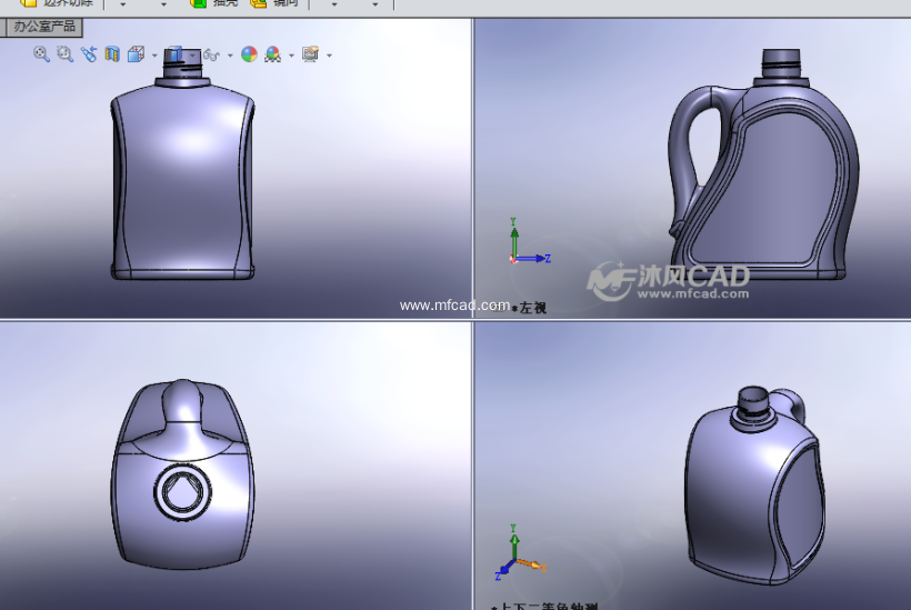 solidworks模型 瓶子容器类  本文地址:http://www.rzeoo.