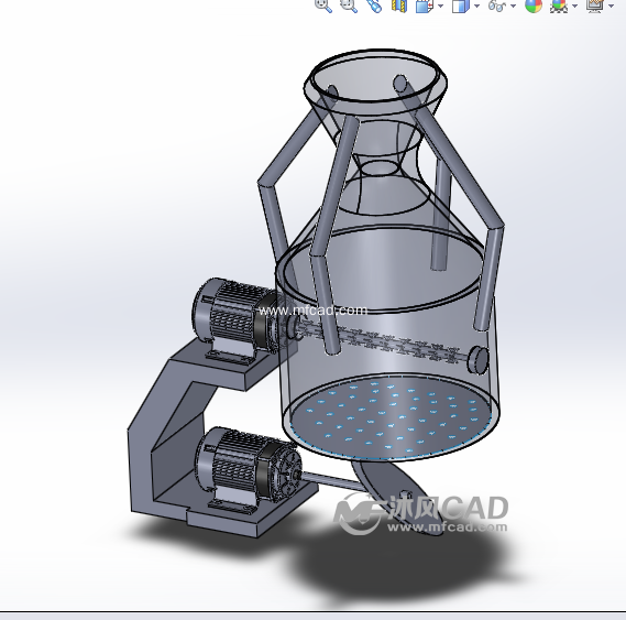 机电小型项目设计模型 - solidworks机械设备模