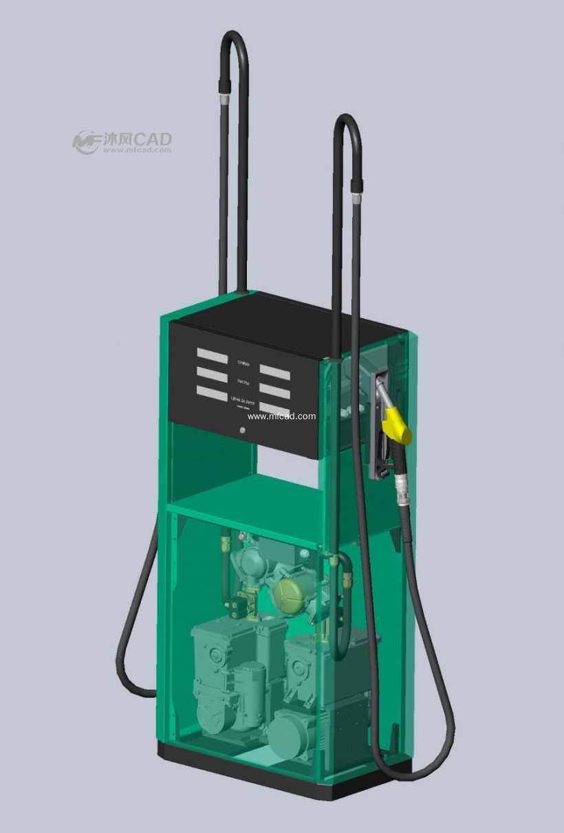 中国石化加油机设计模型