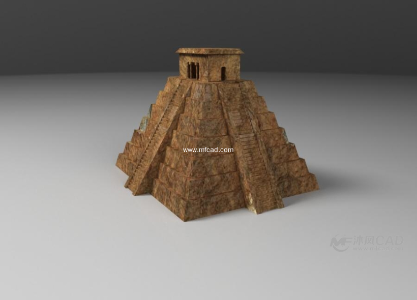 创意金字塔模型 - solidworks玩具公仔类模型下