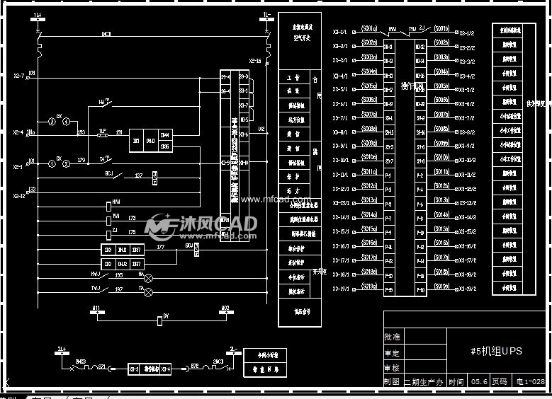 6KV电动机接线图(5张图) - 电气控制原理图纸