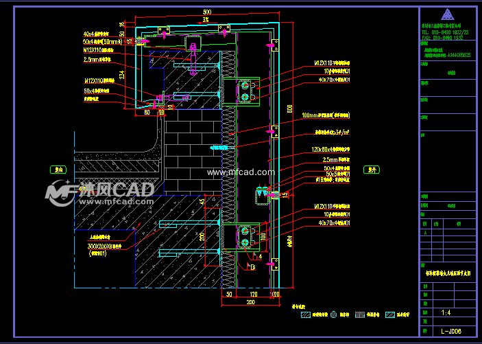 铝板标准图集 - cad幕墙节点施工图纸下载,免费
