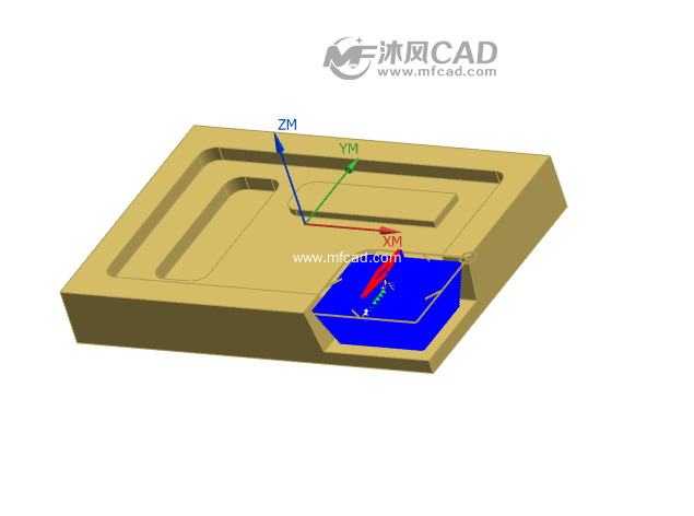 设置侧面余量增量(3轴铣编程) - ug数控编程和