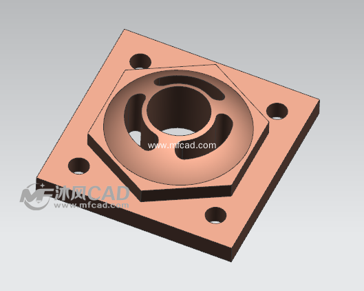 简单曲面零件2的数控编程 - ug数控编程和加工