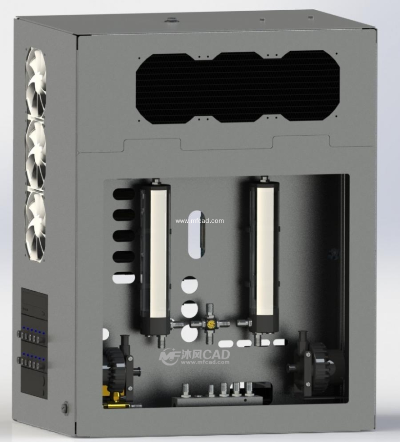 标准电脑机箱图纸 - solidworks电脑周边类模型下载 - 沐 ...