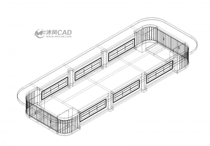 大会议桌三维模型