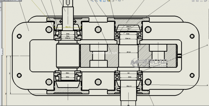 一级直齿圆柱齿轮减速器中原工学院机械设计课