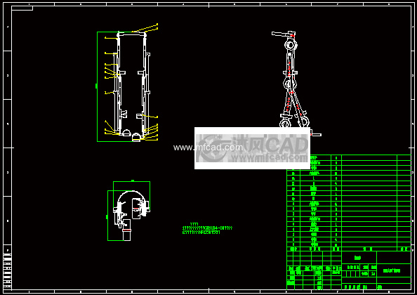 穿戴式机械腿机构设计