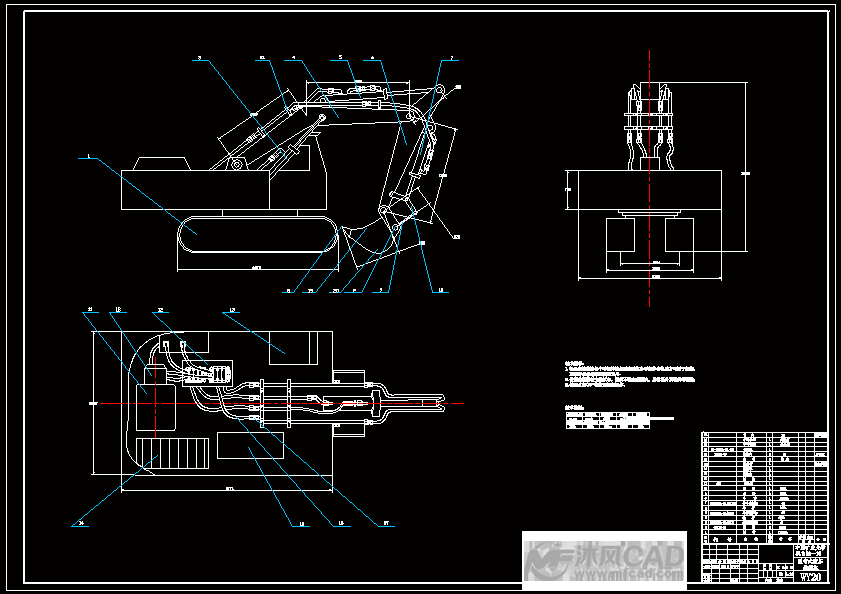 履带式液压挖掘机挖掘机构设计