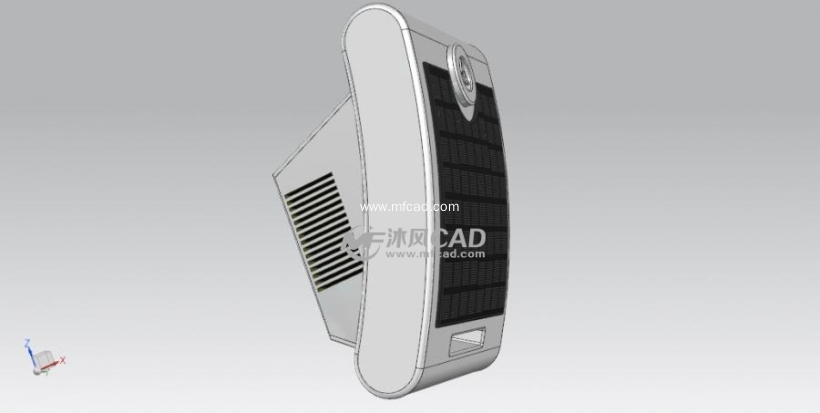 立体音广播模型 - UG数码产品模型下载