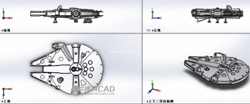 千年隼号-星球大战中最出名的飞船