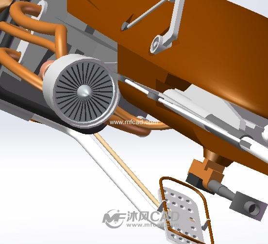 星球大战中的帝国反重力侦查摩托模型 - UG交