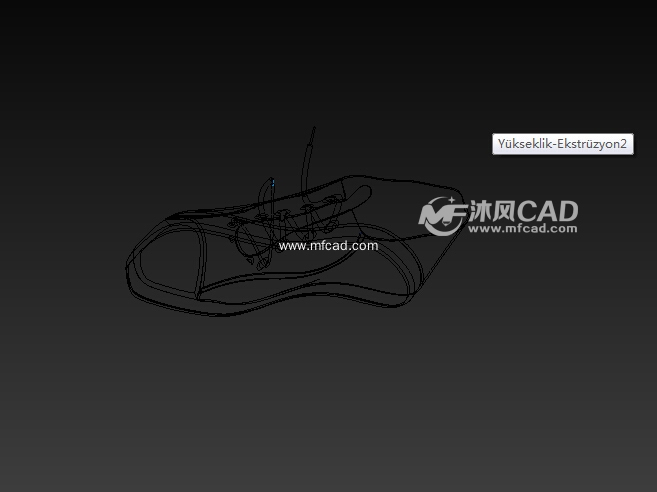 女士板鞋高级曲面建模