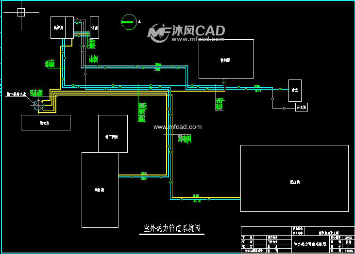 医院锅炉房改造工程设备及工艺管道安装施工图(dwg格式张图)