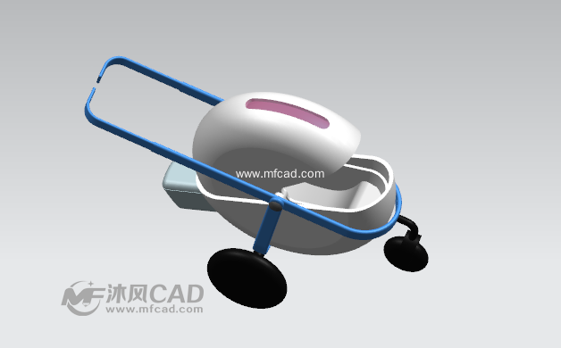 婴儿手推车婴儿车 - UG通讯工具类模型下载