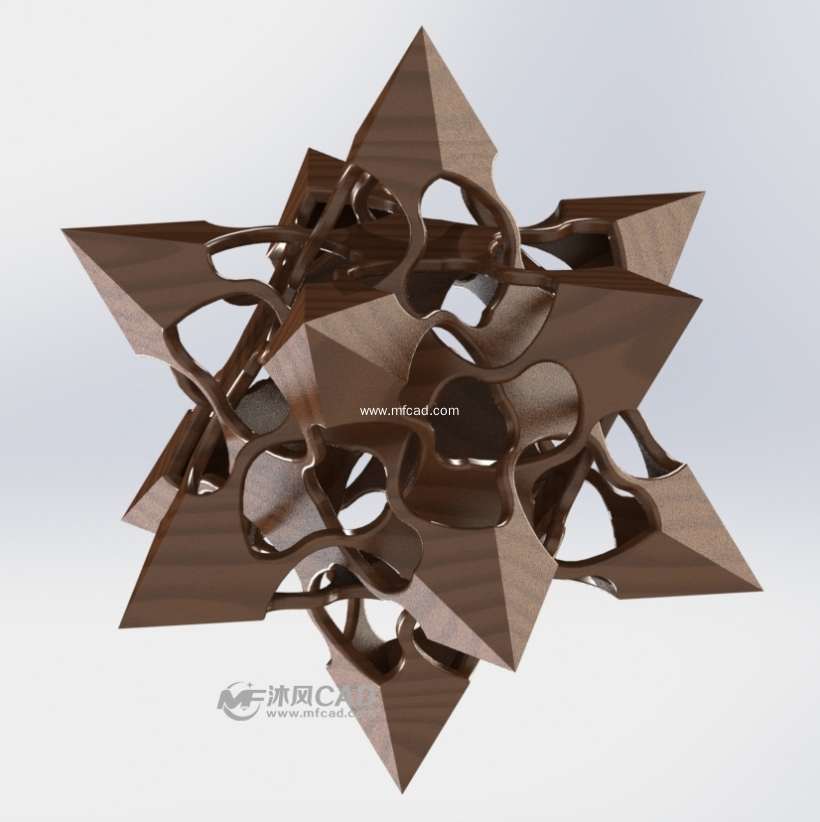 立体几何雕塑设计模型