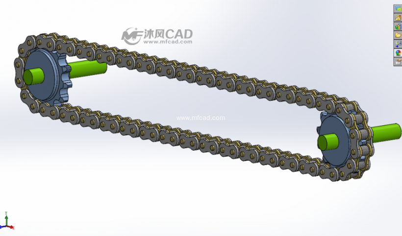 solidworks图纸素材_solidworks素材.rar_solidworks链条素材