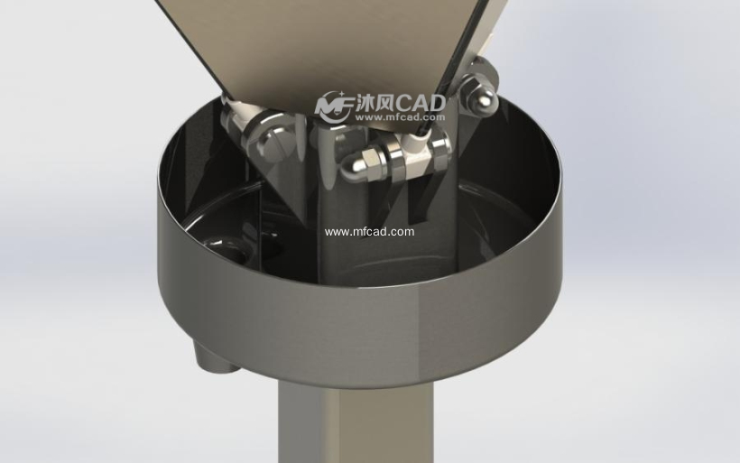 新型雾网环保设备设计模型 - solidworks机械设