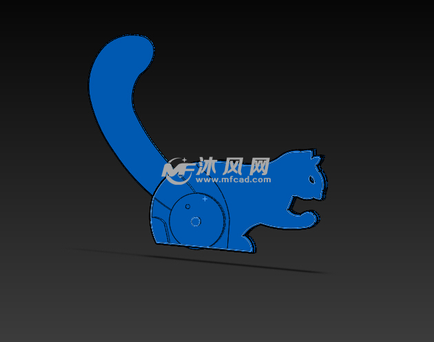 偏心轮松鼠玩具