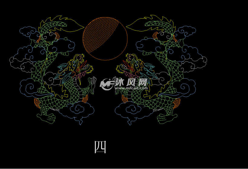 中国龙CAD图形 - CAD模块图