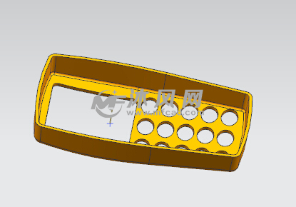 手机外壳UG模型图 - UG通讯工具类模型下载