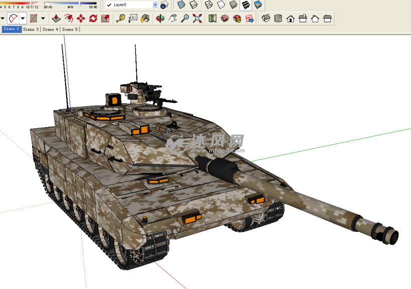 sketchup模型 工业游戏 工业设计及游戏