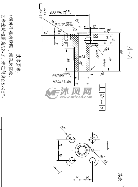 溢流阀全套图纸