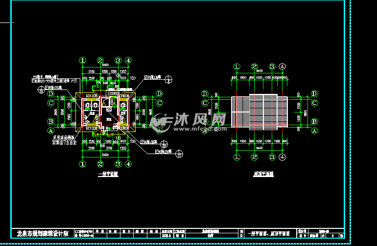 一整套公共厕所设计图纸