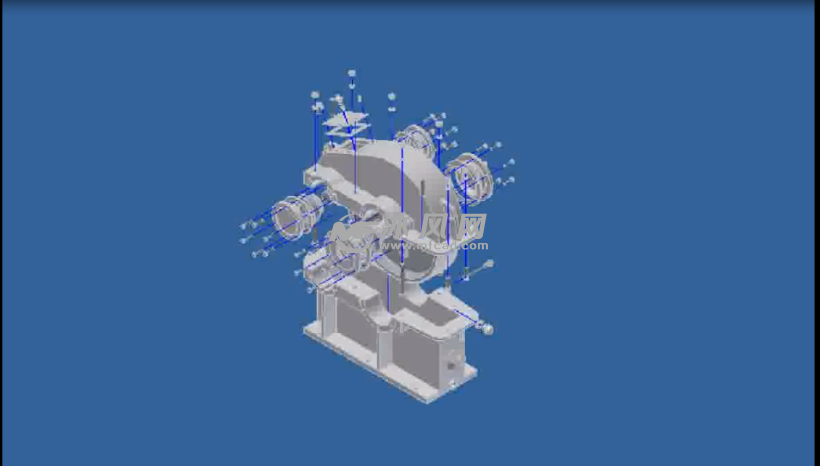 Inventor2010一级圆柱齿轮减速机 - inventor机械